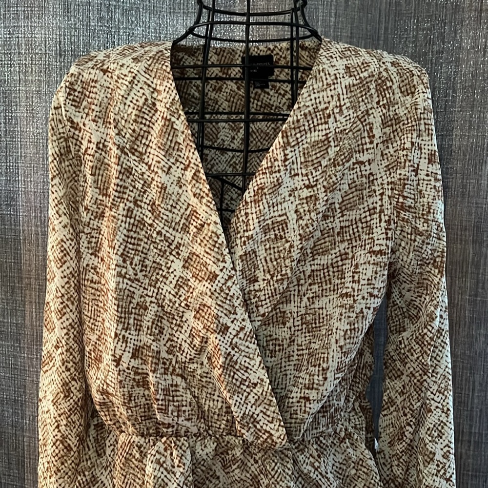 Free Press Long Sleeved Blouse - size small - Picture 2 of 7